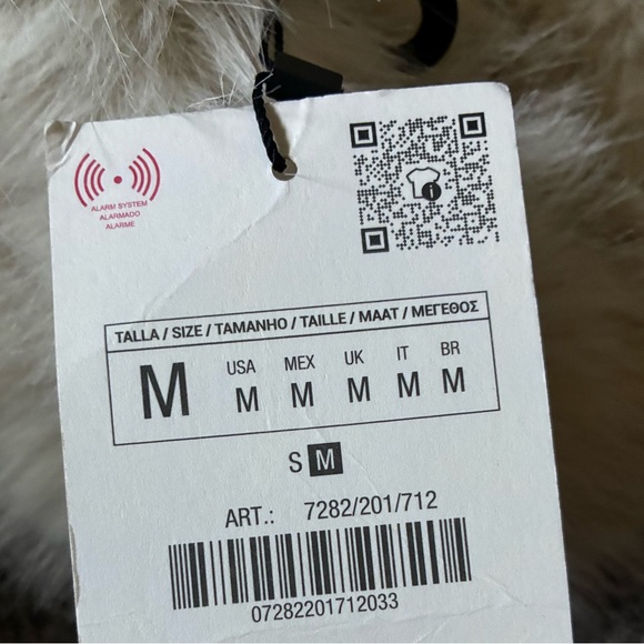 NWT Zara faux fur aviator hat 7282/201 - Picture 6 of 6
